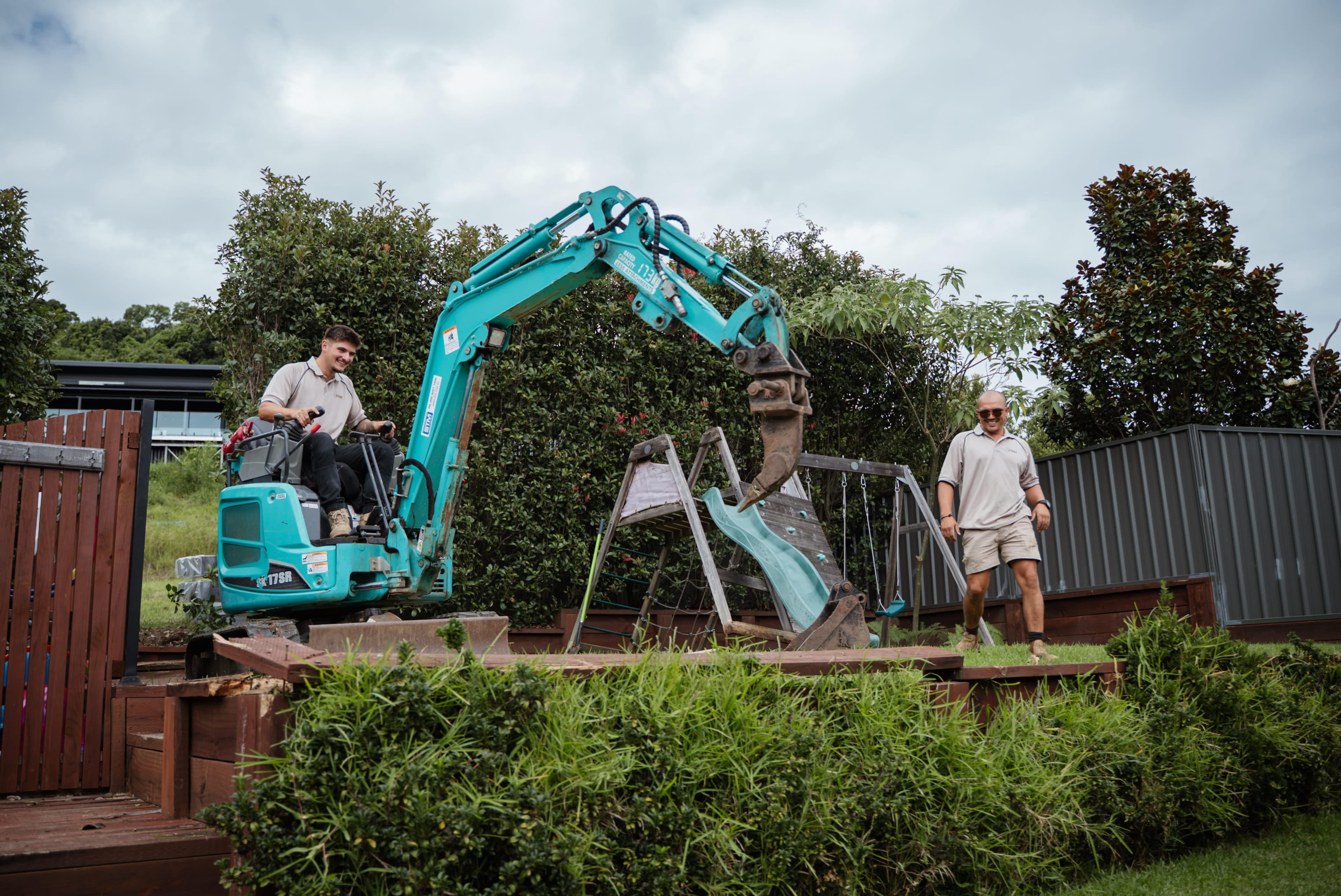 Excavation and cleanup phase