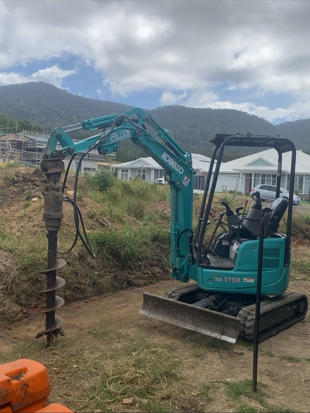 Professional excavation equipment