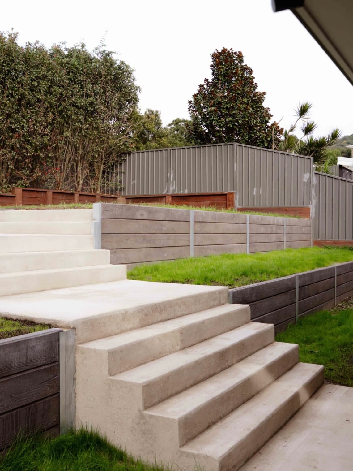 Concrete Sleeper Walls