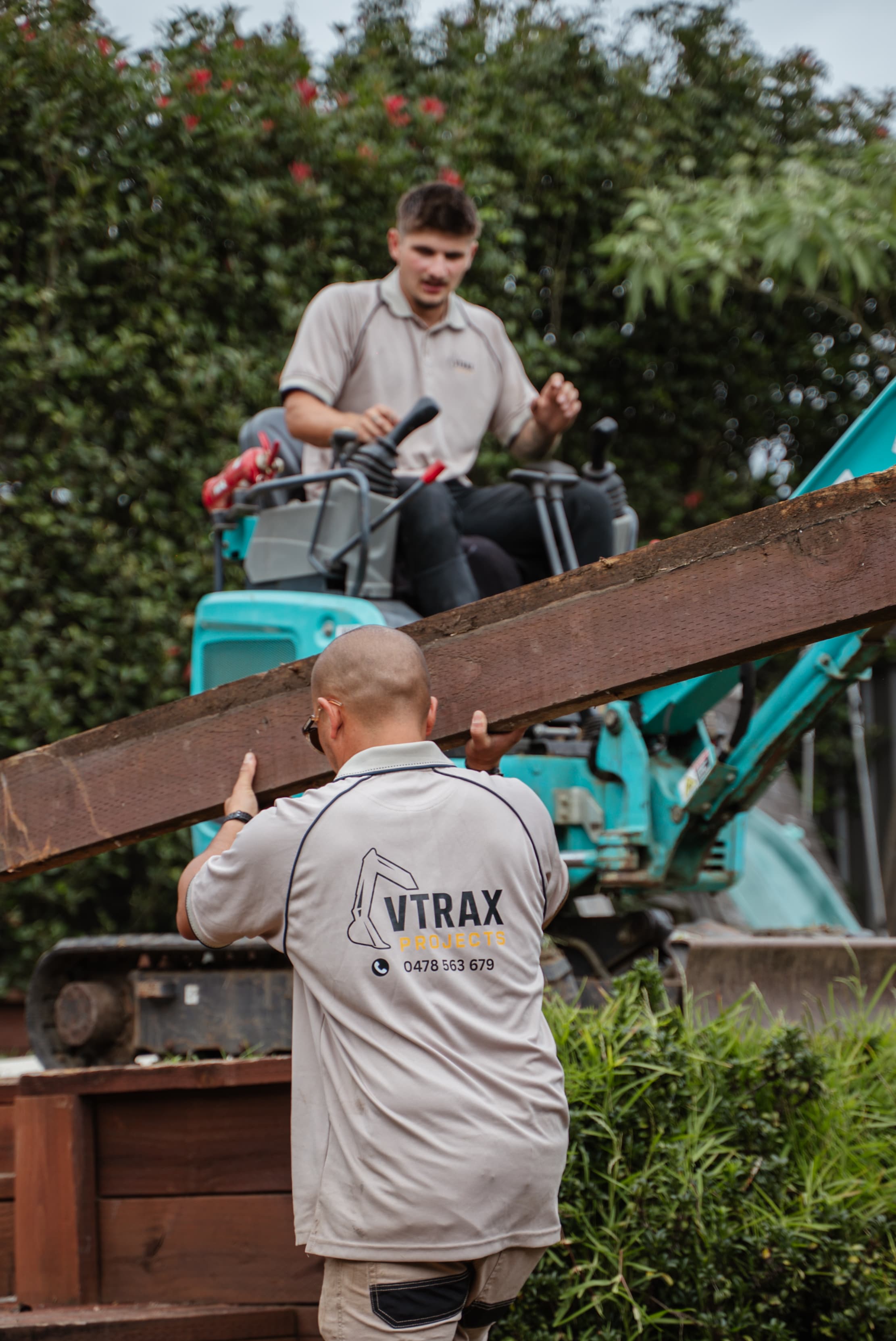 VTRAX retaining wall across the Illawarra